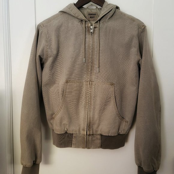Aritzia Sunday Best Women’s XS Zip-Up Jacket - Picture 1 of 3